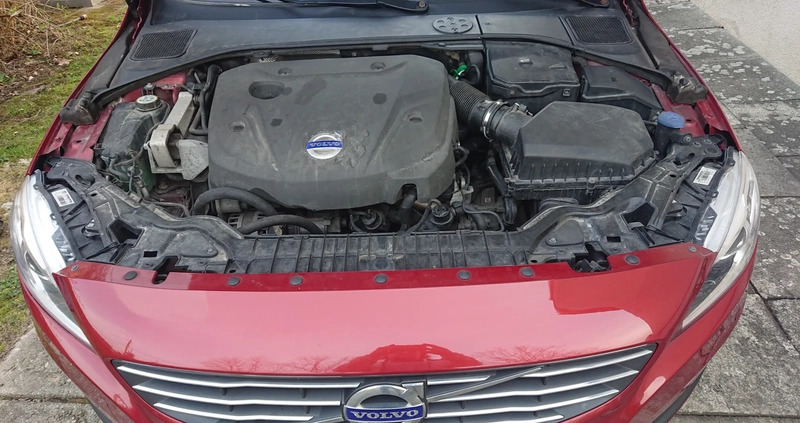 Volvo V60 cena 47000 przebieg: 144000, rok produkcji 2014 z Skawina małe 596